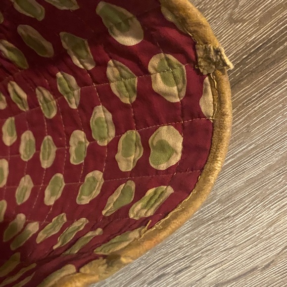 Handmade Vintage Native American Floral Hand Glass Beaded Plateau Tote Roses - Picture 16 of 16